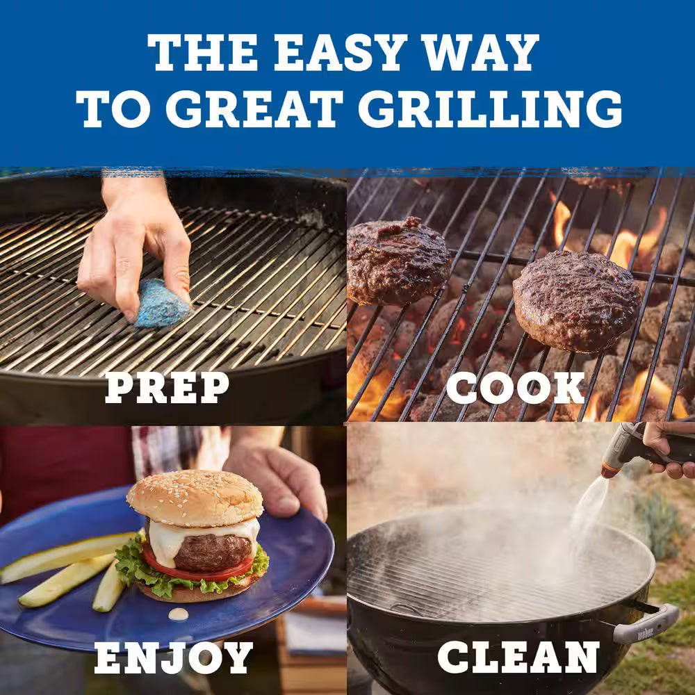 16 Lbs. Original BBQ Smoker Charcoal Grilling Briquettes W/Smokin' Champ Charcoal Grill Offset Smoker in Black (2-Pack)